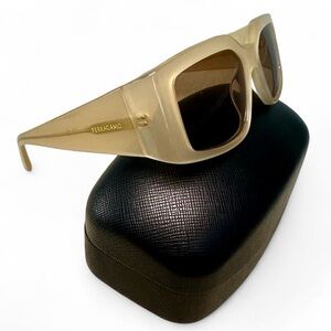 Salvatore Ferragamo Beige Sunglasses